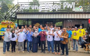 Wakil Walikota Depok,Resmikan Warung Ngopi PWI by PLN Peduli