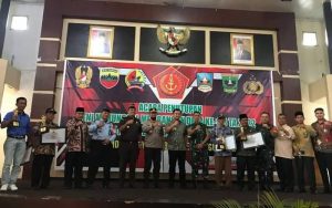 Bupati Dharmasraya Hadiri Penutupan TMMD