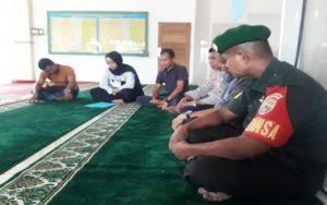 Koramil 04/LL Kodim 0312/ Padang Lakukan Koordinasi Dengan Lurah Setempat