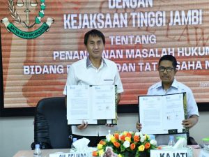 Pelindo Region 2 Jambi laksanakan MoU dengan Kejaksaan Tinggi Jambi