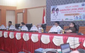 Pemkab Bantaeng Ikuti Verifikasi Kabupaten Layak Anak Secara Virtual Tingkat Nasional