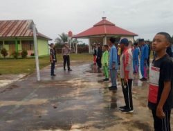 Satlantas Polres Mukomuko Terapkan Tertib Berlalu Lintas di SMK 01 Mukomuko