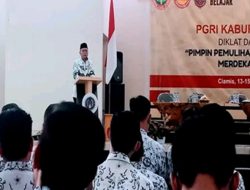 Tingkatkan Kualitas Para Tenaga Pendidik PGRI Kabupaten Ciamis adakan Diklat dan Seminar