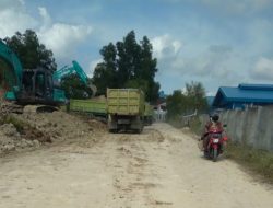 Galian Tanah Merah Belakang PT Seijin di Lebak Diduga Tak Berizin