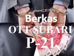 Berkas Perkara OTT Subari Kabag LPSE Ketapang Dinyatakan P-21 Oleh Kejati Kalbar