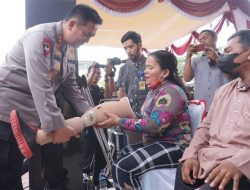 Kapolda Riau Kunker ke Rohil Berikan Bantuan Konsep Polri Presisi