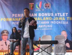 Porwanas 2022, Atlet PWI Lampung Terima Bonus