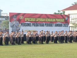 866 Personel Jajaran Polda Riau Naik Pangkat, Kapolda Irjen Iqbal: Karakter Akhlak Harus Semakin Baik