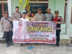 Program Quick Wins Presisi Polres Simalungun Melalui Jumat Curhat Kapolsek Tanah Jawa