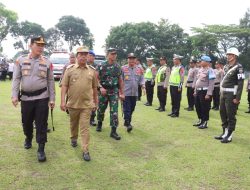 Polres Simalungun Gelar Apel Pasukan Operasi Ketupat Toba 2023, Mudik Aman Berkesan