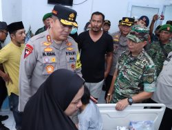 Kapolda Riau Bersama Danrem Tinjau Langsung Korban Kapal SB.Evelyn Calisca 01, Nahkoda Ditahan