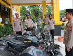 Kapolresta Pekanbaru Sidak Polsek Payung Sekaki, Pastikan Pelayanan Berjalan Lancar