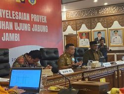 Gubernur Al Haris Pimpin Rapat Koordinasi Bersama KPK RI Terkait Proyek Pelabuhan Ujung Jabung Timur