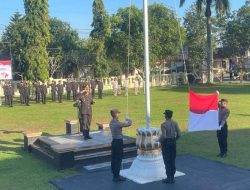 Polres Way Kanan Gelar Upacara Peringatan Hari Lahir Pancasila