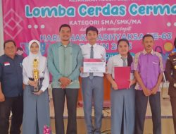 Kejari Belitung: Lomba Cerdas Cermat Hari Bhakti Adyaksa ke-6 Tumbuhkan Kesadaran Hukum Pelajar SLTA