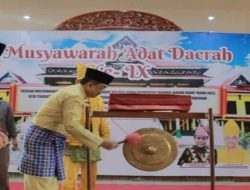 Resmi, Bupati Anwar Sadat Buka Acara Musyawarah Adat Daerah Kabupaten Tanjabbar ke- IX