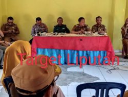 Camat Negeri Agung Menggelar Rapat Koordinasi