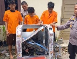 Sempat Buron, Polsek Bukit Raya Ringkus Pembobol Toko Bangunan Murah Hati