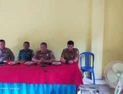 Forkopimcam Gelar Rapat Bersama Di Aula Kecamatan Negeri Agung