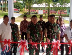 Lapangan Tembak Antasena Korem 022/PT Diresmikan