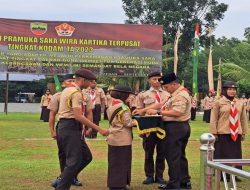 Pramuka Tingkat Kodam Resmi Digelar di Lubuk Pakam