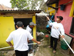 Bangun Instalasi Pipa, Ganjar Sejati Alirkan Air Bersih ke 25 KK yang Kekeringan di Sukabumi