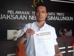 Satuan Mahasiswa Pemuda Pancasila Laporkan Korupsi Dinas PKPP Pemkab Simalungun ke Kejari Simalungun