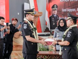 Beni Nurrahman Nahkodai Lapas kelas II B Ciamis