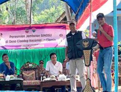 Bupati Ciamis Berharap Peresmian Jembatan Sindsu dapat Meningkatkan Perekeonomian Masyarakat