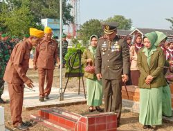 Jelang HUT TNI, Kodim Way Kanan Ziarah Ke Taman Makam Veteran