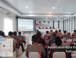 Menjelang Pemilu Polres Asahan Mengadakan Rapat Brata Toba