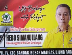 Mohon Doa dan Dukungannya Hebo Simanullang Maju Sebagai Caleg Golkar DPRD Dapil 4 Nomor Urut 07 Kabupaten Simalungun