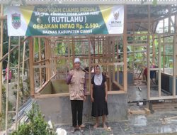 Program Ciamis Peduli, Baznas Kabupaten Ciamis Salurkan Bantuan Rutilahu Ke Desa Raksabaya