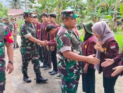 Tinjau Lokasi TMMD 118 di Wilayah Kodim 0203/Langkat, Tim Wasev Mabes Tni Ad Apresiasi Kinerja Satgas