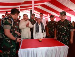 Bantu Atasi Kesulitan Air di Banten dan Jabar, Menhan Prabowo Resmikan 15 Titik Sumur Bor Bantuan Kemhan-Unhan