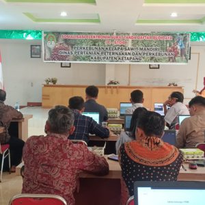 Distanakbun Ketapang Lakukan Sosialisasi E-STDB