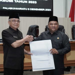 Budi Azhar Mutawali Pimpin Rapur DPRD Kabupaten Sukabumi Sidang ke-30 Tahun 2023