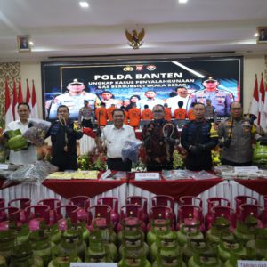 Polda Banten Ungkap Sindikat Penyuntik LPG Bersubsidi Omzet Milyaran Rupiah Perhari