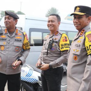 Pastikan Libur Nataru Lancar, Kakorlantas Polri Tinjau Pelabuhan Merak – Tol Japek Sampai Tol Cipali