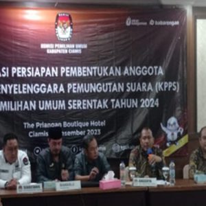 KPU Ciamis Gelar Rakor Persiapan Pembentukan Anggota KPPS 