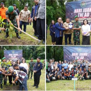 STT HKBP, Pasar Horas dan TMP Nagur Jadi Sasaran Karya Bakti Dalam Rangka Peringatan Hari Juang TNI AD ke-78