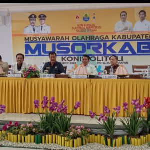 Musyawarah Olahraga Kabupaten Tolitoli, Hi Amran Hi Yahya Terpilih sebagai Ketua KONI 2023-2027