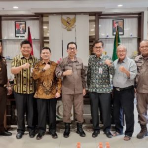 Kepala Kejaksaan Tinggi Riau Terima Audiensi Panitia Natal Oikoumene Provinsi Riau