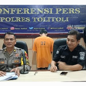 Polres Tolitoli Menangkap Pemuda Pelaku Pencurian MTS DDI