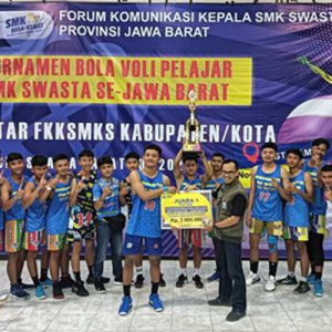 Tim Bola Voly FKKSMKS Kabupaten Ciamis Berhasil Memboyong 2 Gelar Kejuaraan 