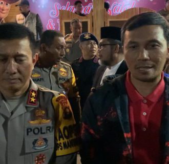 Edi Purwanto Hadir Zoom Meeting Pantau Pengamanan Malam Tahun Baru 2024 Bersama Kapoda Jambi