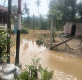 Tingginya Curah Hujan, Kelurahan Langga Payung Terdampak Banjir Musiman