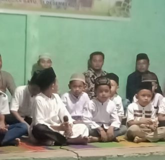 Pemerintahan Desa Nanggar Bayu Gelar Tablih Akbar di Malam Pergantian Tahun Baru