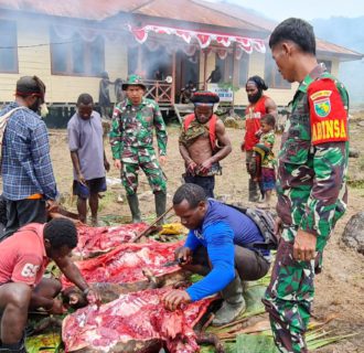 Babinsa Koramil Jila Ajak Warga Masyarakat Jila Jaga Kamtibmas Wilayah Agar Tetap Kondusif