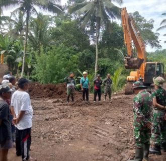 Pasiter Kodim 1623/Karangasem: Cuaca Tidak Bersahabat Pra TMMD Jalan Terus